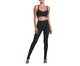 Top Fitness Stripes com Bojo Verde Militar, Colorido | WestwingNow