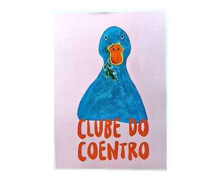 Pôster Clube do Coentro  Pato