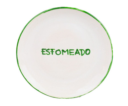 Prato de Sobremesa Esfomeado  Verde