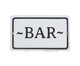 Placa Decorativa Bar, Colorido | WestwingNow