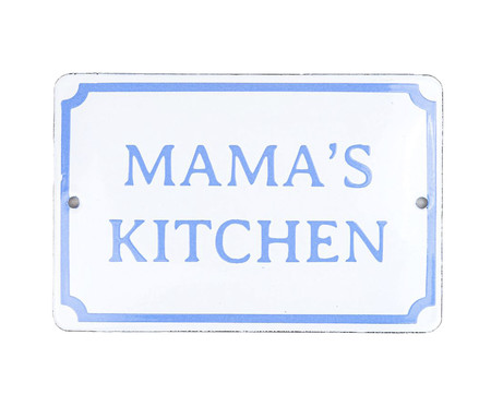 Placa Decorativa Mamas Kitchen