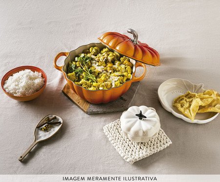 Panela Abóbora Signature Halloween Laranja - 24cm | Westwing