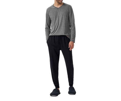 Calça Jogger Avulsa Preta, Preto | WestwingNow