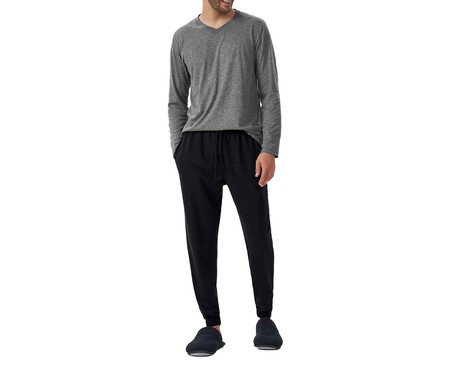 Calça Jogger Avulsa Preta | Westwing