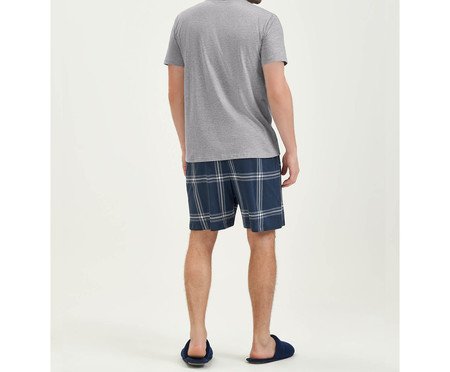 Blusa Manga Curta Masculina Cinza | Westwing