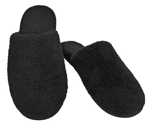 Pantufa Feminina Preto, Preto | WestwingNow