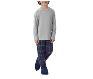 Pijama ll Manga Longa Infantil Cinza I | WestwingNow