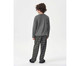 Pijama ll Manga Longa Infantil Cinza, Cinza | WestwingNow