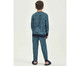 Pijama Manga Longa Infantil Azul, Azul | WestwingNow