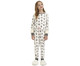 Pijama Manga Longa Infantil Off White Carneirinhos, Off White | WestwingNow