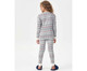 Pijama Manga Longa Infantil Branca, Branco | WestwingNow