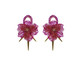 Brinco Rose Spikes Trio Pink - 4,5X8cm, Rosa | WestwingNow