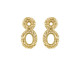 Brinco Artemis Mini Total Gold - 2,5X5cm, Dourado | WestwingNow