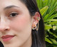 Brinco Earcuff Corrente Colorful Gold, Dourado | WestwingNow