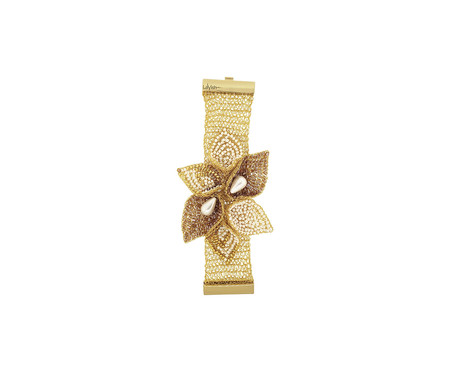 Bracelete de Crochê Calla Maxi Gold | WestwingNow