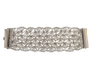 Bracelete Escamas Crochê Palladium | WestwingNow