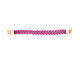 Pulseira de Crochê Pequena Pink Gold, Dourado | WestwingNow