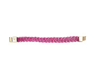 Pulseira de Crochê Pequena Pink Gold | WestwingNow