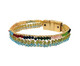 Pulseira Clássico em Cristal Colorful Gold, Dourado | WestwingNow