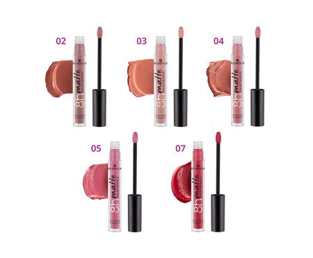 Batom Líquido 8H Matte Essence Cor 05 Pink Blush - 2,5ml | Westwing