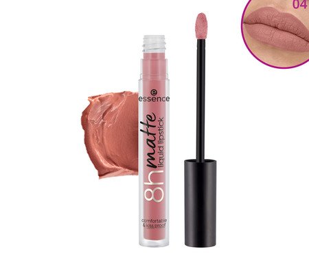 Batom Líquido 8H Matte Essence Cor 04 Rosy Nude - 2,5ml | Westwing