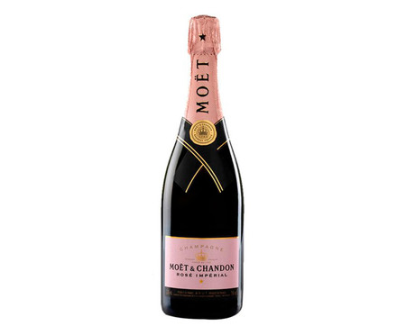 Champagne Moët Rosé Impérial com Cartucho