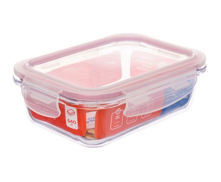 Pote De Vidro Tampa Hermetica - 640ml | Westwing