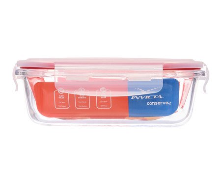 Pote De Vidro Tampa Hermetica - 640ml | Westwing