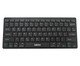 Teclado Office Free sem Fio Ergonomico Bluetooth Preto Letron - 28,3X2,4X12cm, multicolor | WestwingNow