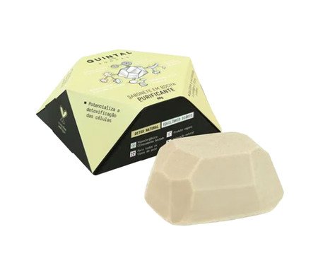Sabonete Facial em Rocha Purificante Quintal - 80G | Westwing