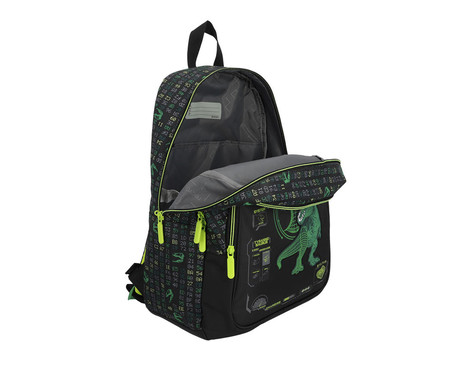 Mochila Infantil Hopper Dino Verde | Westwing