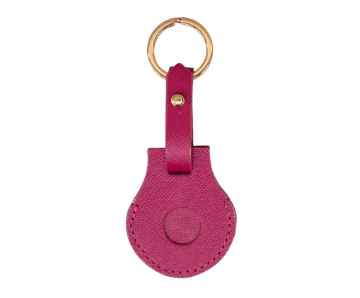 Porta Airtag de Couro Pink, Rosa | WestwingNow