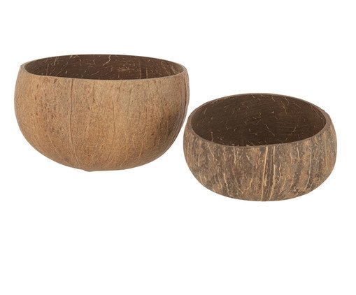 Dupla de Centros de Mesa Coconut, brown | WestwingNow