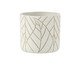 Cachepot Folha I - Branco e Dourado, white | WestwingNow