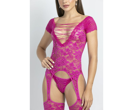 Body Stocking Hot Pink | WestwingNow