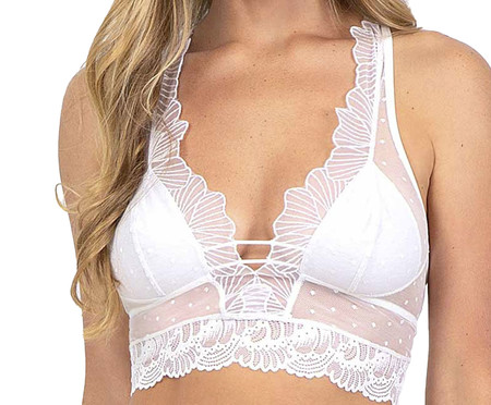 Bralette sem Bojo Branco | WestwingNow