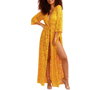 Robe Longo Yellow