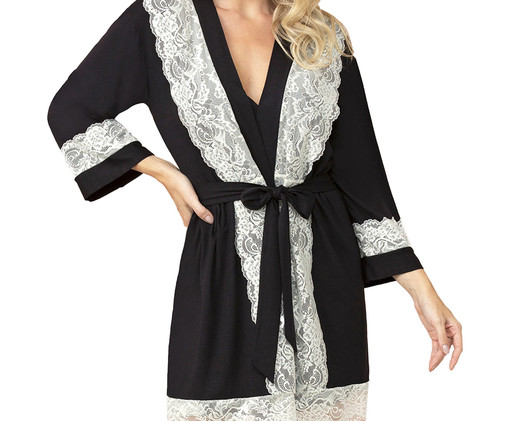 Robe Curto Preto 561, Preto | WestwingNow