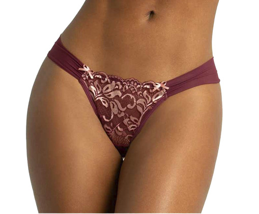 Tanga Drapeada Tango, Roxo | WestwingNow