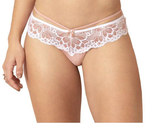 Tanga Fio Blush, Rosa | WestwingNow