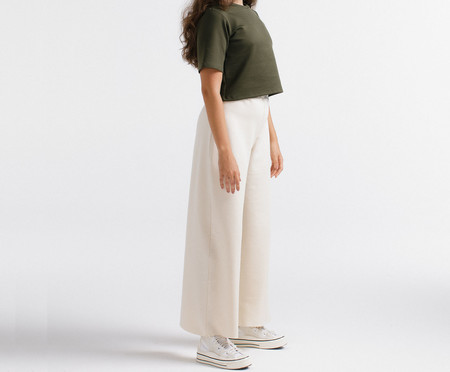 Boxy Cropped Nori Green | WestwingNow