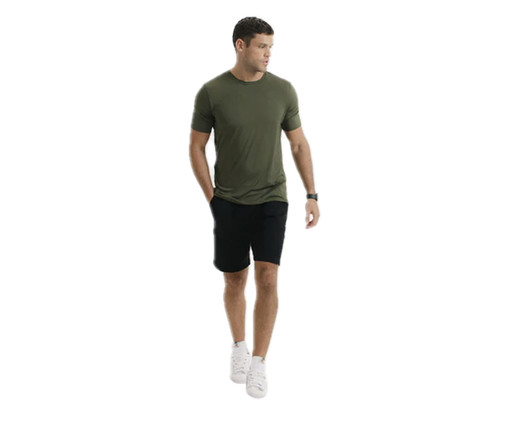 Everyday Shorts Masculino Preta, Preto | WestwingNow