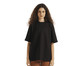 Camiseta Oversized Preta, Preto | WestwingNow