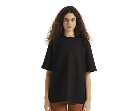 Camiseta Oversized Preta