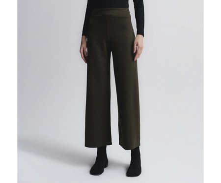 Calça Wide Leg Nori Green | Westwing