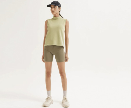 Shorts Feminino Motion Green Moss | WestwingNow