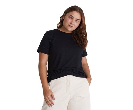 Tech T-Shirt Gola U Feminino Preta | Westwing