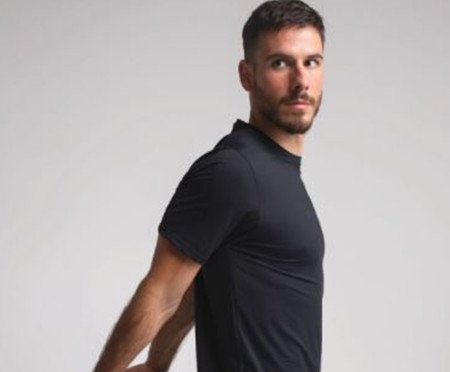 T-Shirt Masculina Sportee Preta | Westwing
