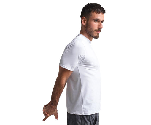 T-Shirt Sportee Masculina Branca, Branco | WestwingNow