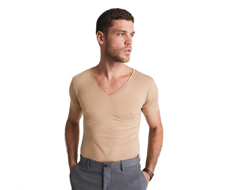 Undershirt Simples Bege